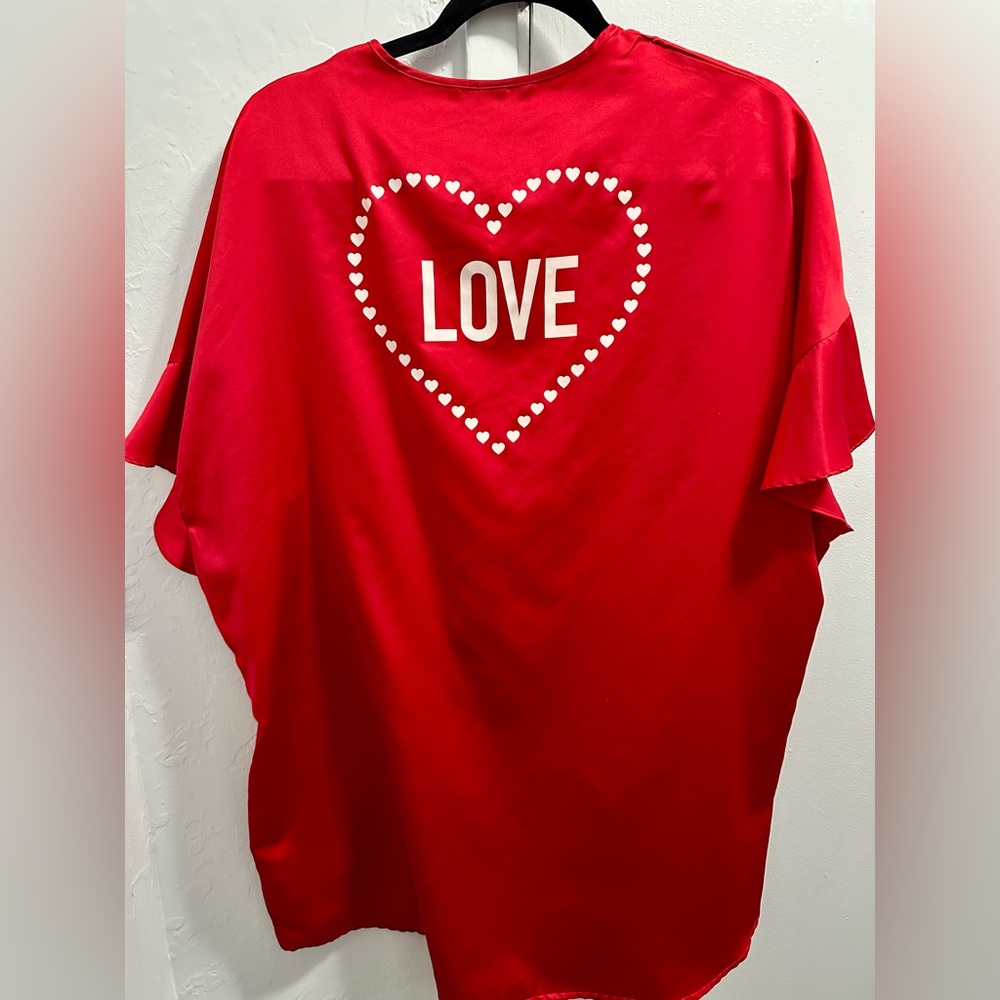 Victoria's Secret Bold Red LOVE Robe ❤️
